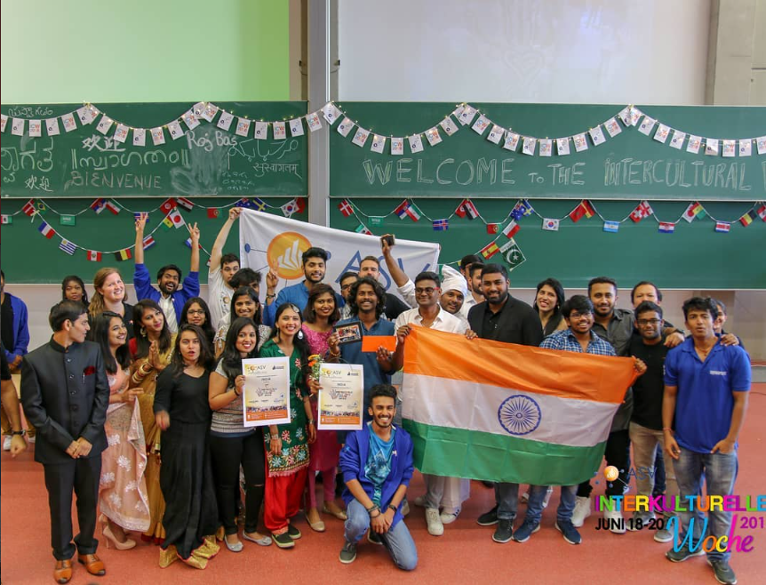 Intercultural Week 2018 India group photo